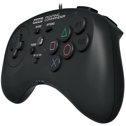 Dyrus uses a HORI Fighting Commander controller