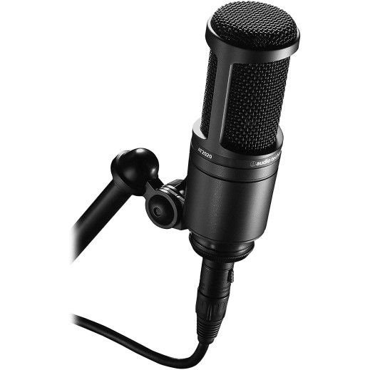 JasonR uses an Audio-Technica AT2020 XLR microphone