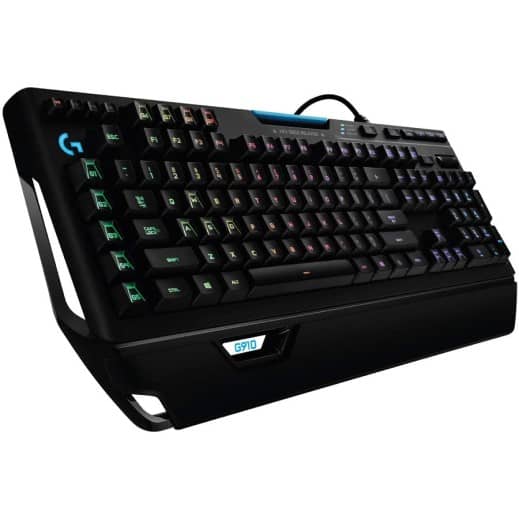 JasonR uses a Logitech G810 Orion Spectrum keyboard