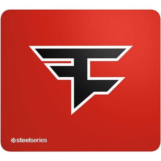 Swagg's uses the steelseries qck faze clan edition mousepad