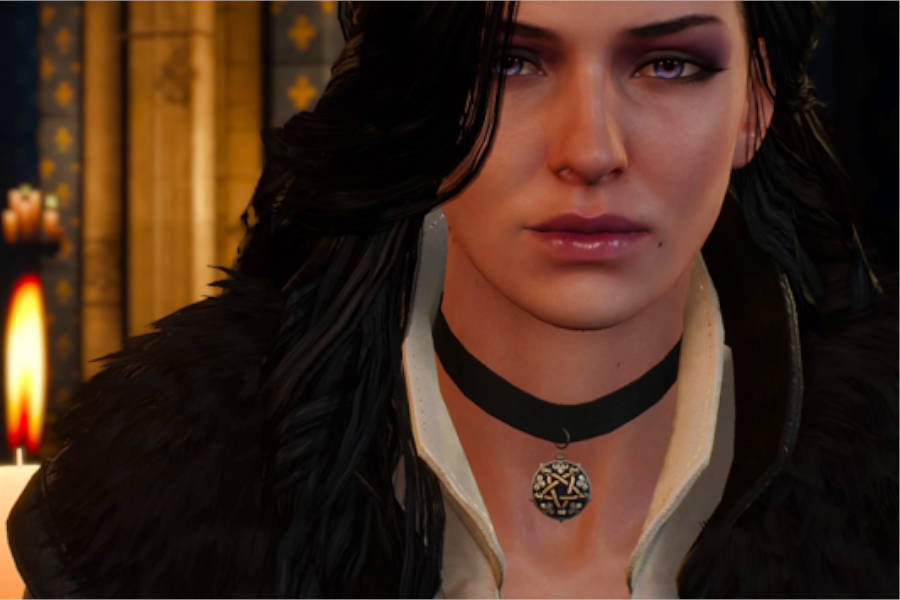 Saira as Yennefer From the Witcher 3 Wild Hunt