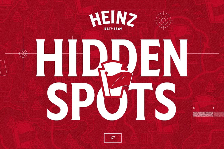 Heinz Maps Out The Hidden Spots