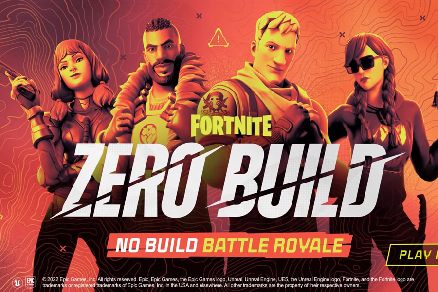 The Epic Games Zero Build Tournaments