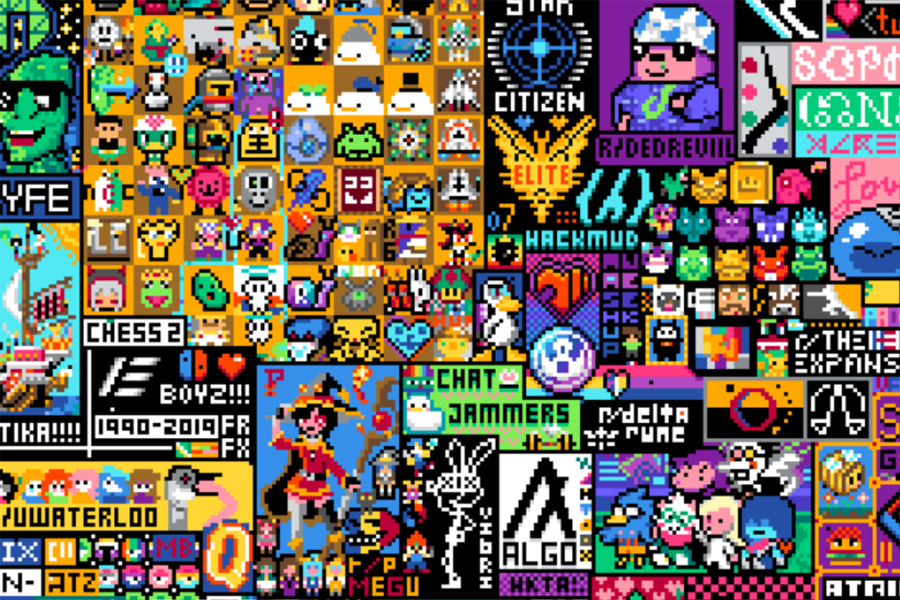 R/Place Made Into Hidden Objects Game