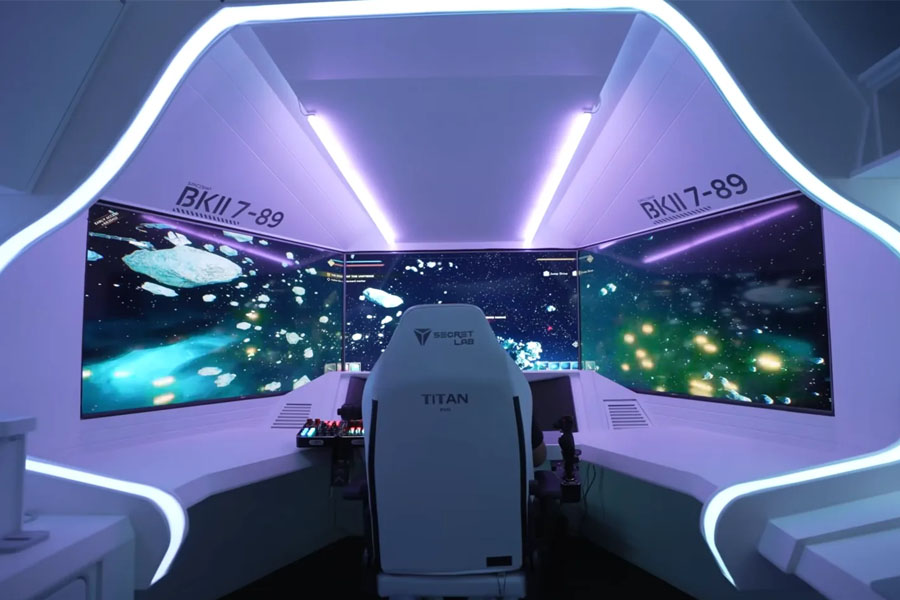 The $30,000 Star Citizen Themed Gaming Room